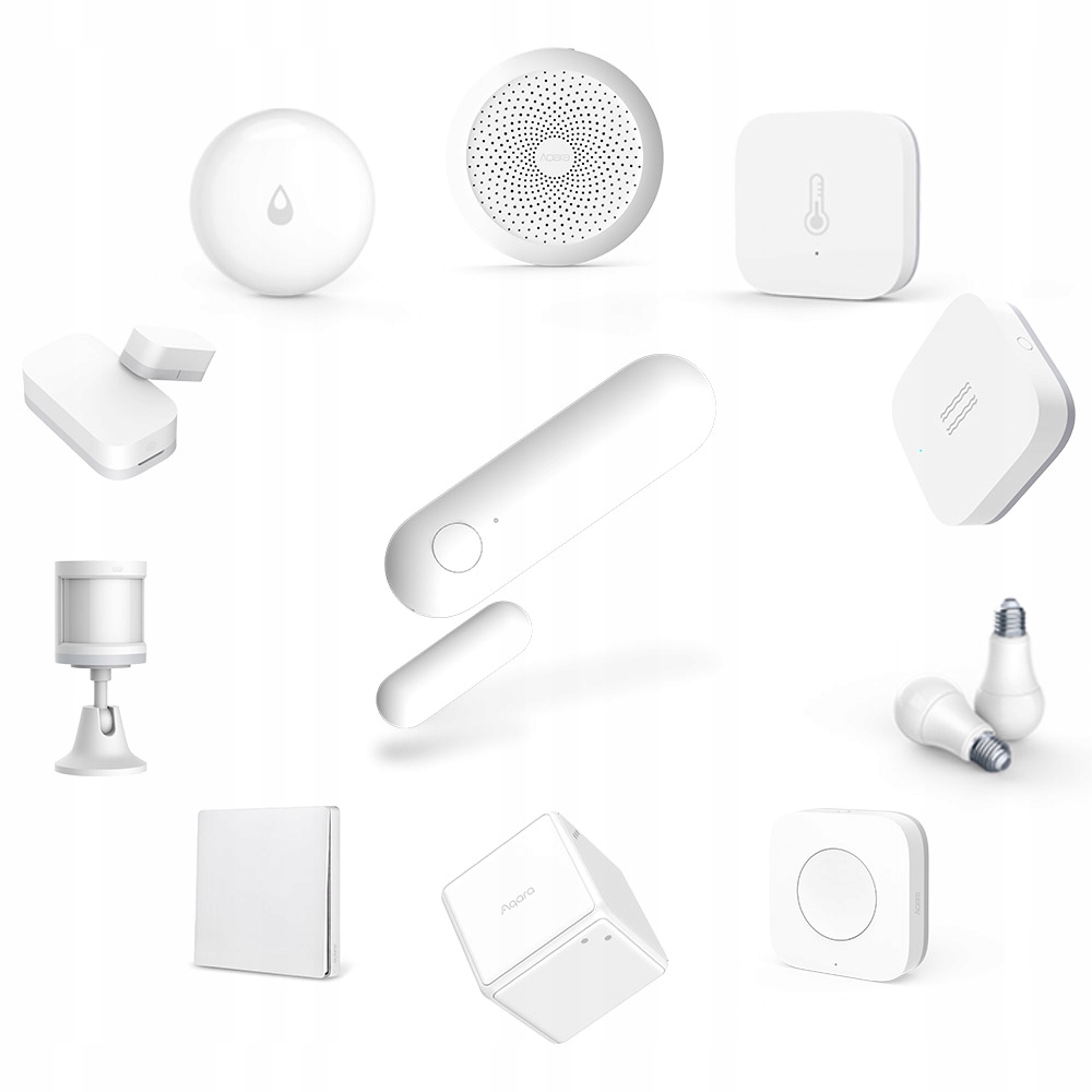 AQARA CZUJNIK CZUJKA OTWARCIA DRZWI OKNA SENSOR SMART HOMEKIT MATTER EU Zasilanie baterie