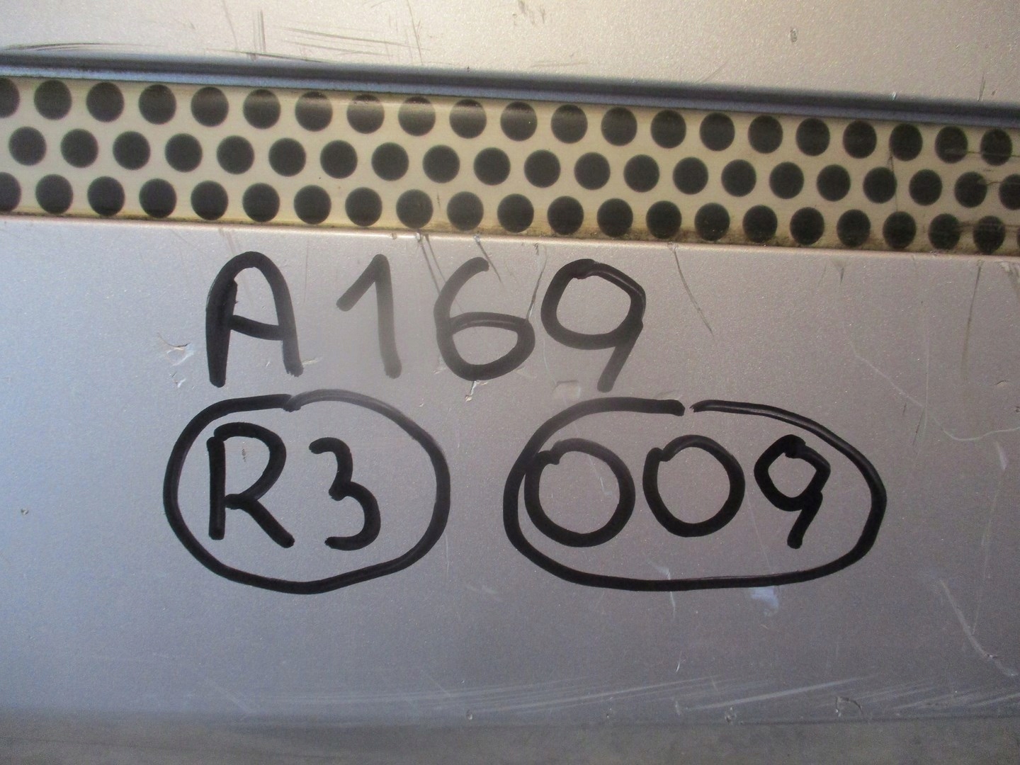 STOSSSTANGE MERCEDES A KLASA 169 HECK HINTEN