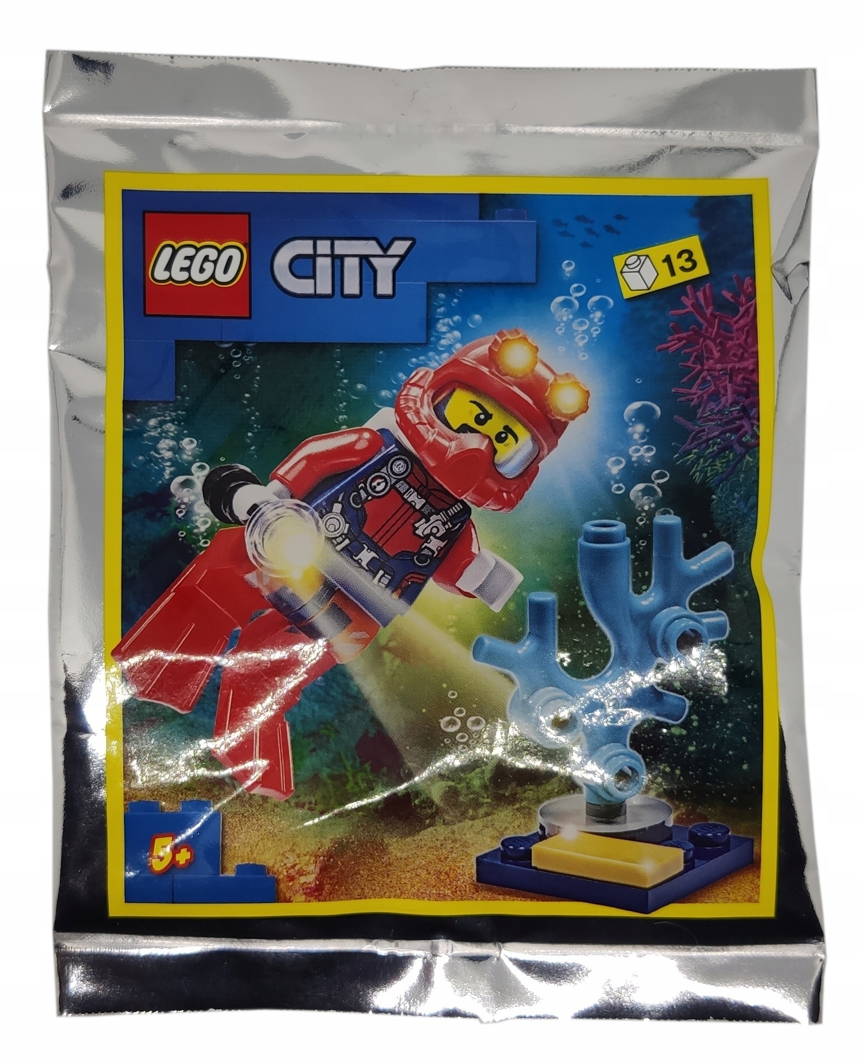 Zestaw Lego City Minifigure Polybag Deep Sea Diver #952012