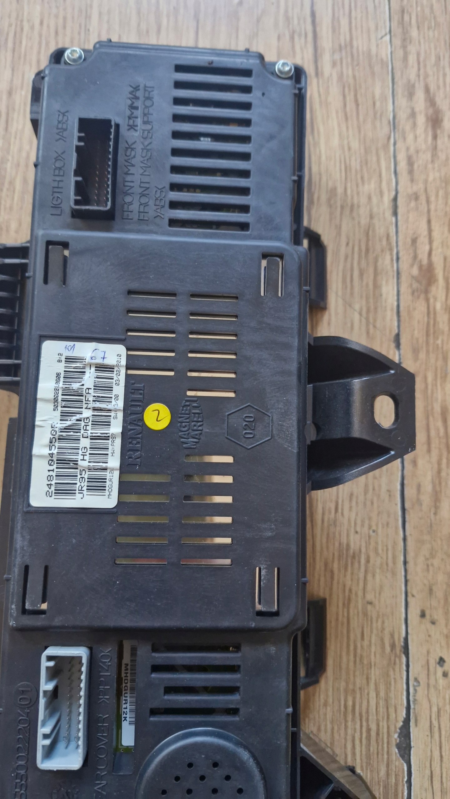 спидометр экран SCENIC III европа