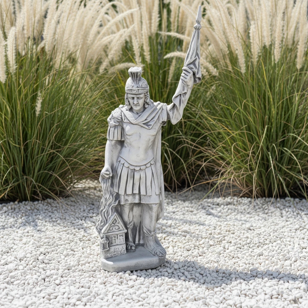 Zahradní figurka sv. Floriána H: 100 cm betonová