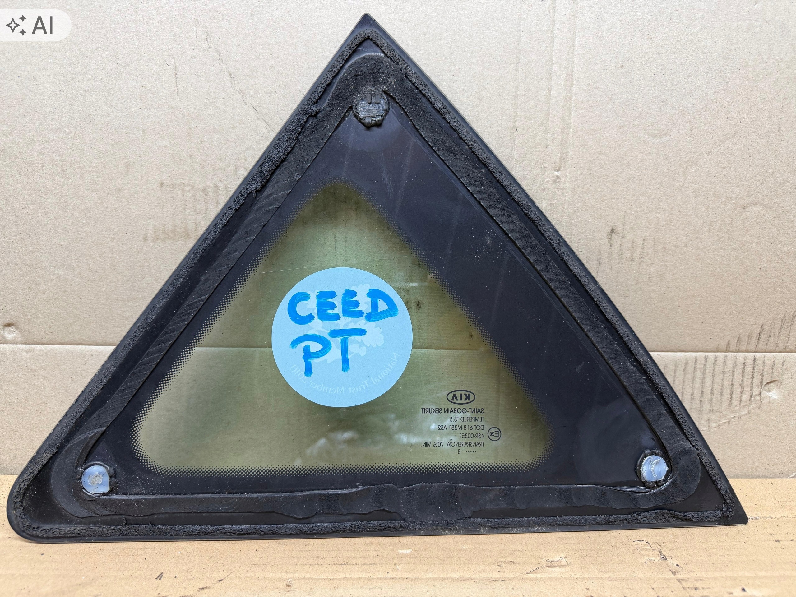 KIA CEED and KOMBI window bodywork right rear part 2006-12R