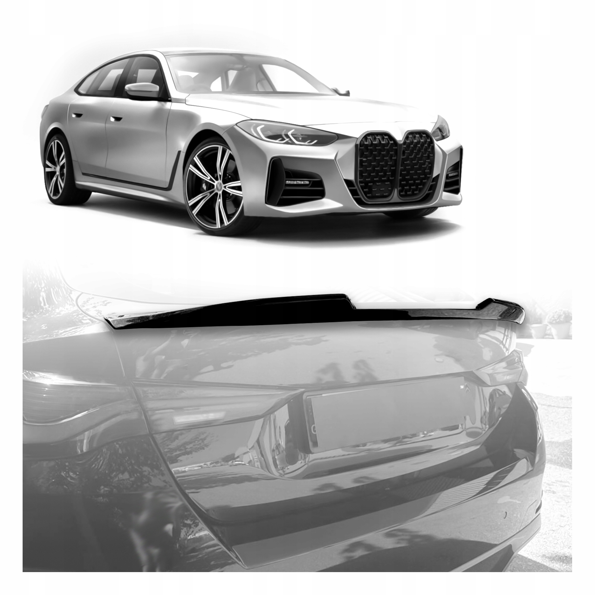 Lotka spoileru zadní klapky pro Bmw 4 Série II G26 2021- Liftback