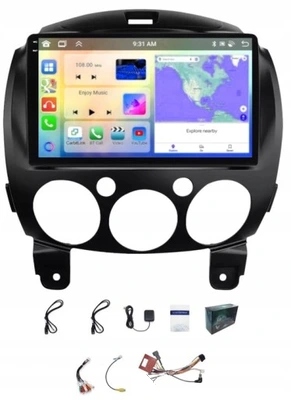 Rádio Navigácia Carplay Mazda 2 2007-2014 Bt Wifi Bt Android 4GB 64GB