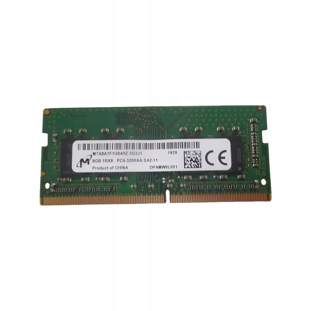 Hp Mem 8GB 3200MHz 1.2v DDR4, L46598-002
