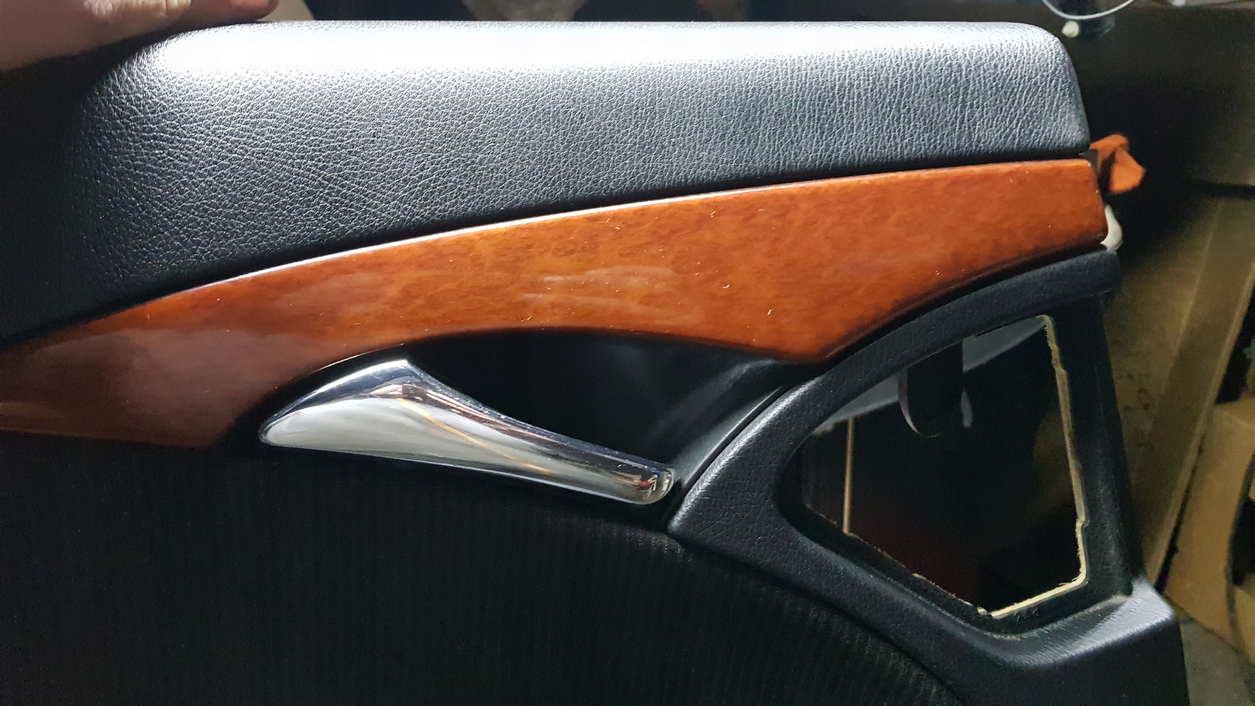 MERCEDES W211 side upholstery left rear part