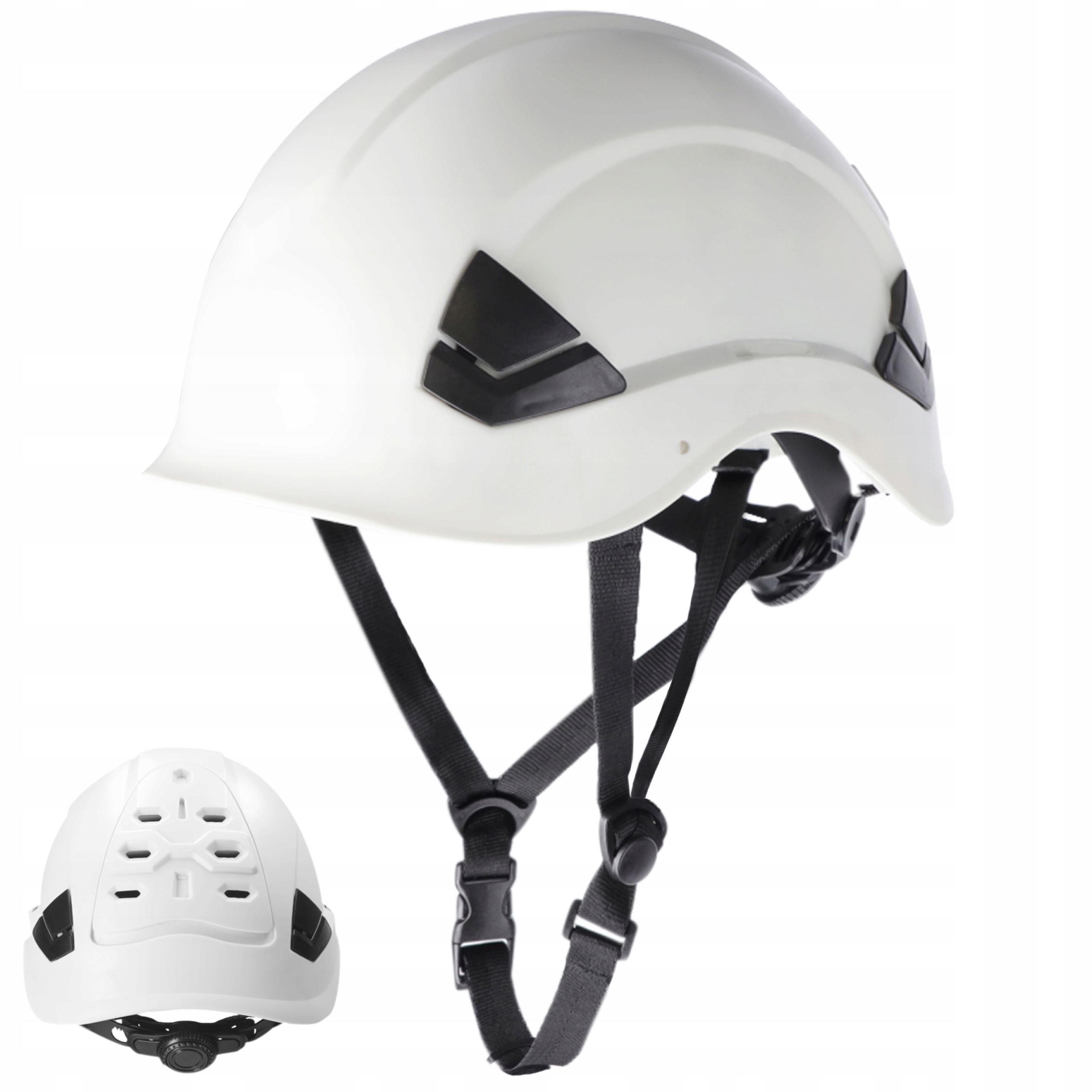 HEŁM ROBOCZY KASK WYSOKOŚCIOWY budowlany ochronny bhp 4-punktowy LEKKI CE