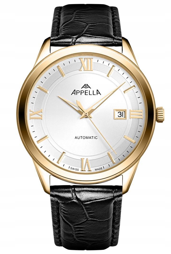 Nové Originální Pánské hodinky Appella L70014.1263A Automatic s datumovkou