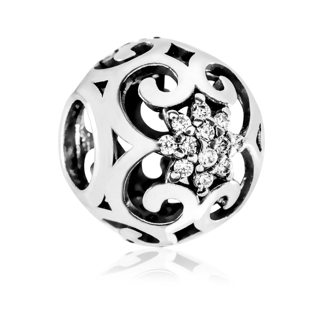 

Charms Zawieszka Koralik Murano 925 Srebro SR130