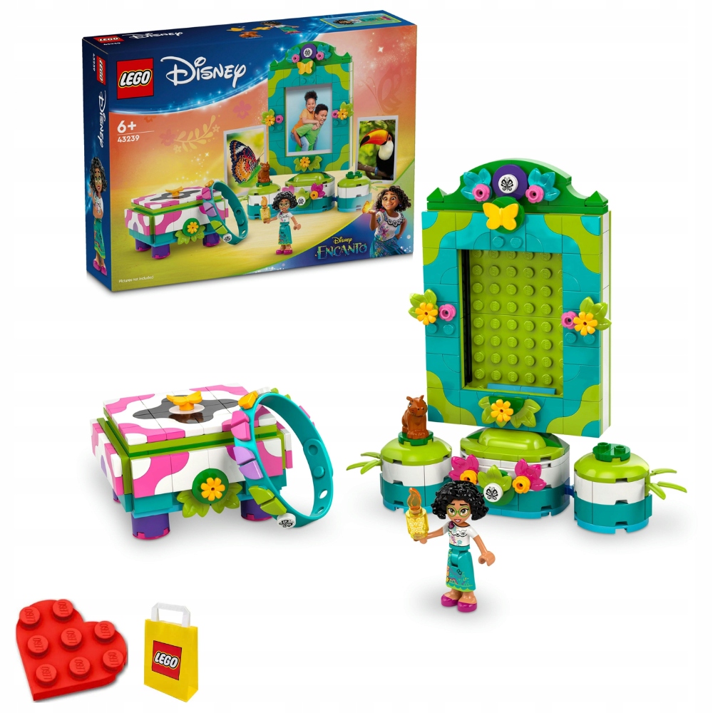 Lego Disney 43239 Disney Rámeček na fotografie a krabička na šperky Mirabel