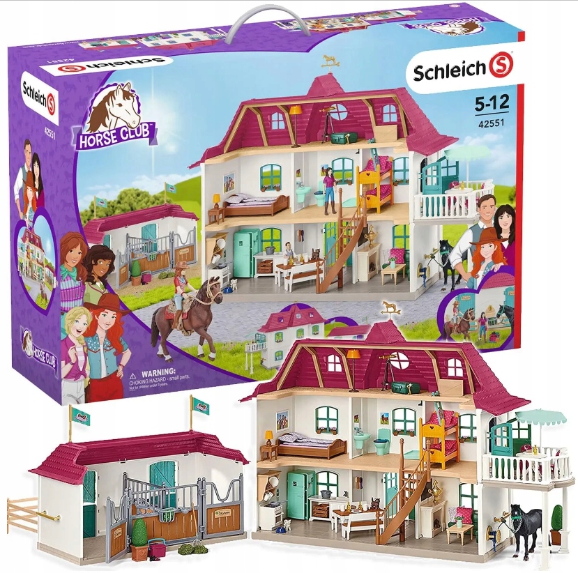 

Schleich Posiadłość ze stajnią Horse Club 42551
