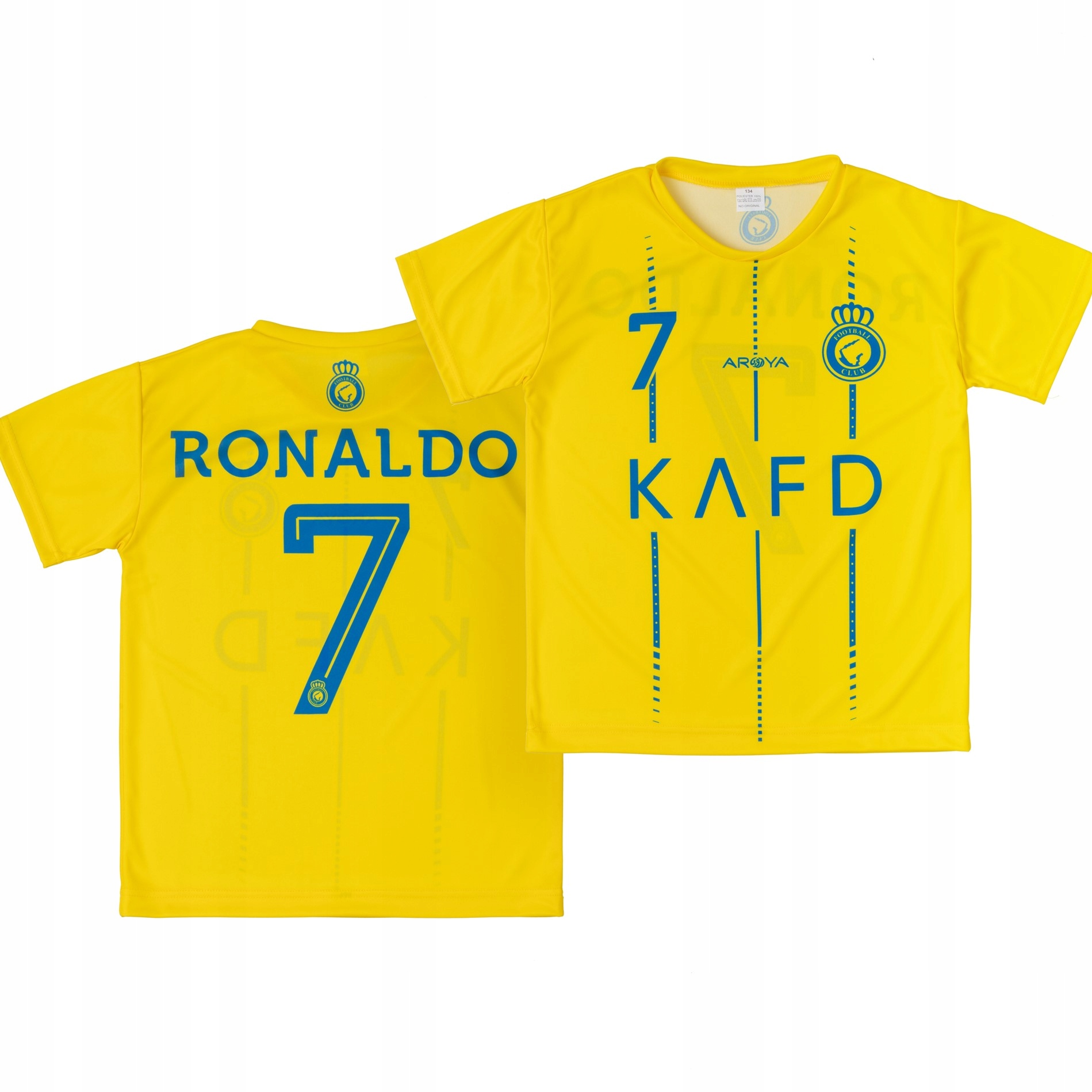 Strój / komplet piłkarski + bluza RONALDO AL NASSR 7 rozm. 140 Marka inna