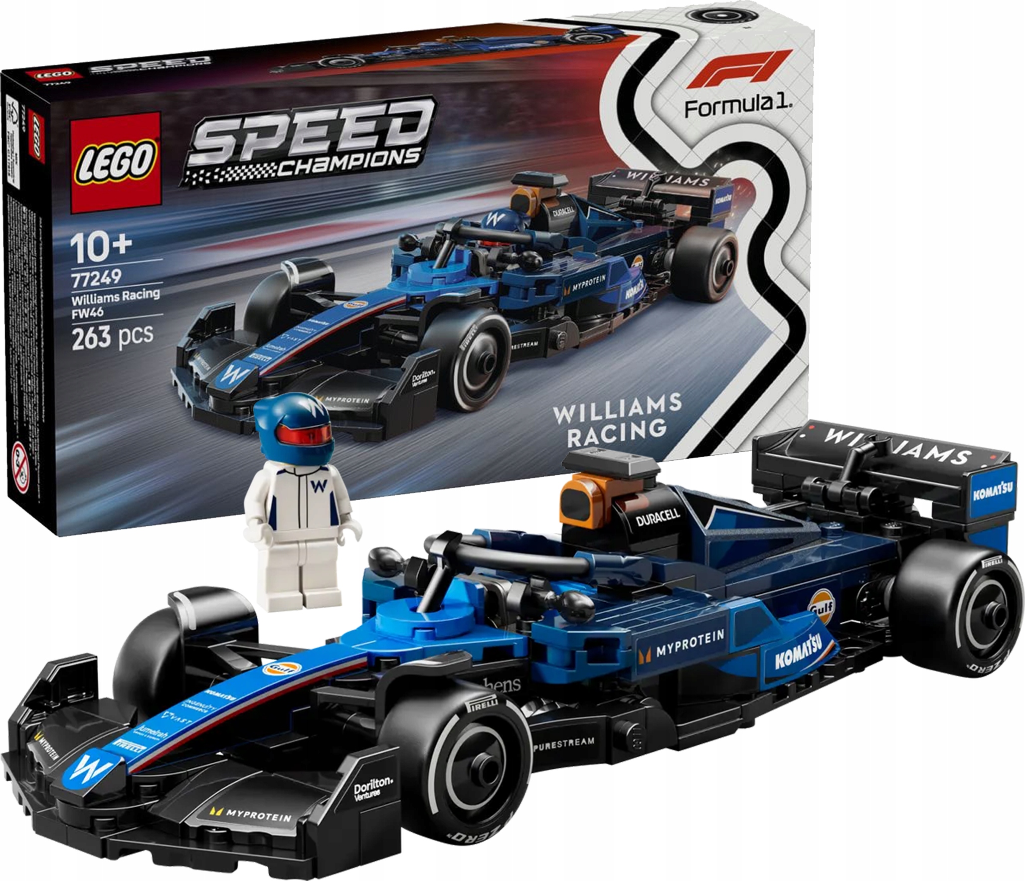Lego Speed Champions Závodní Formule F1 Williams FW46 77249
