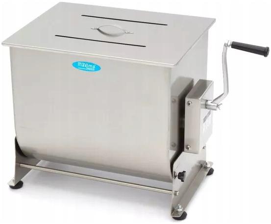 Mieszarka Do Mięsa Kiełbasy 60L UCHYLNA Mikser do mięsa farszu MAXIMA inox