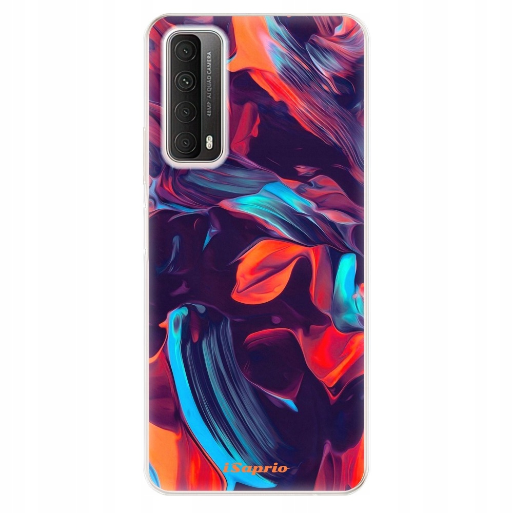 Silikonowe etui iSaprio Color Marble 19 do Huawei P Smart 2021