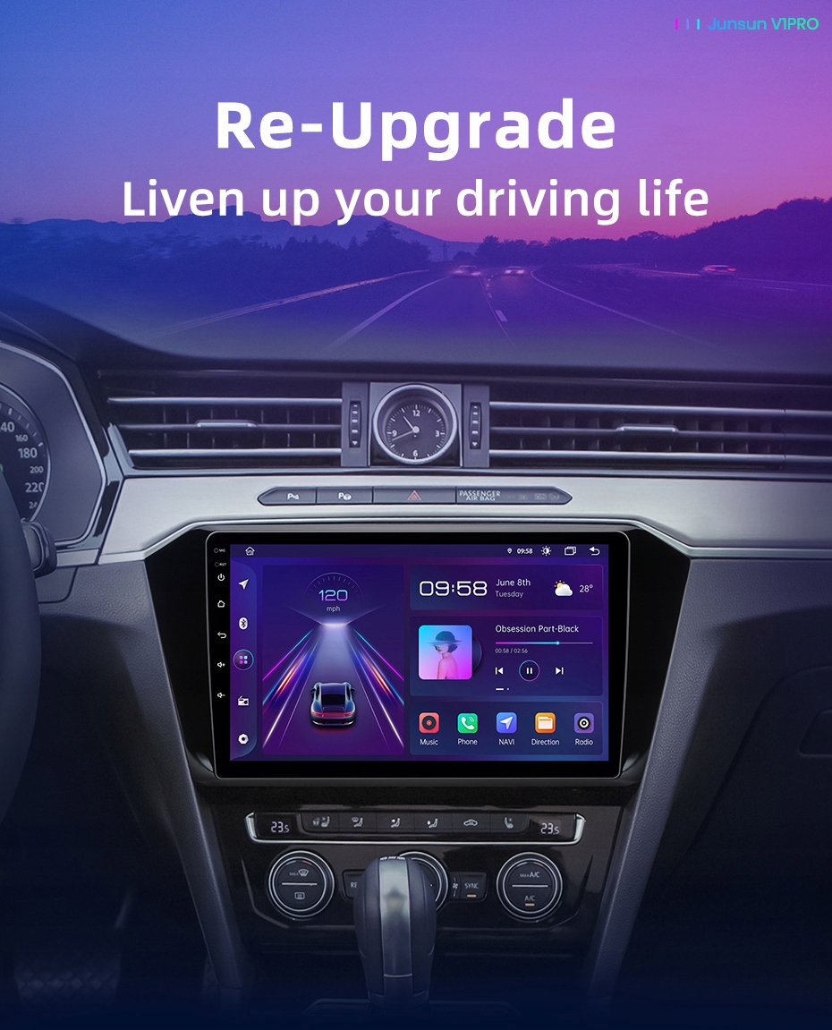 Radio Nawigacja VW PASSAT B8 2015-2018 Android Marka Junsun