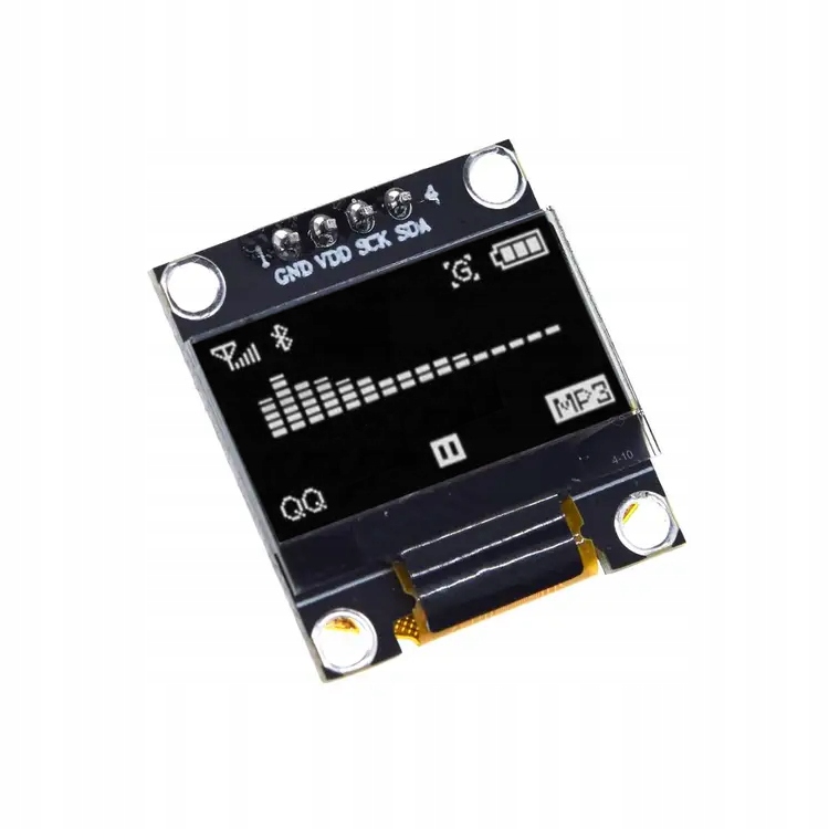 Wyświetlacz Oled 0.96 i2c Biały