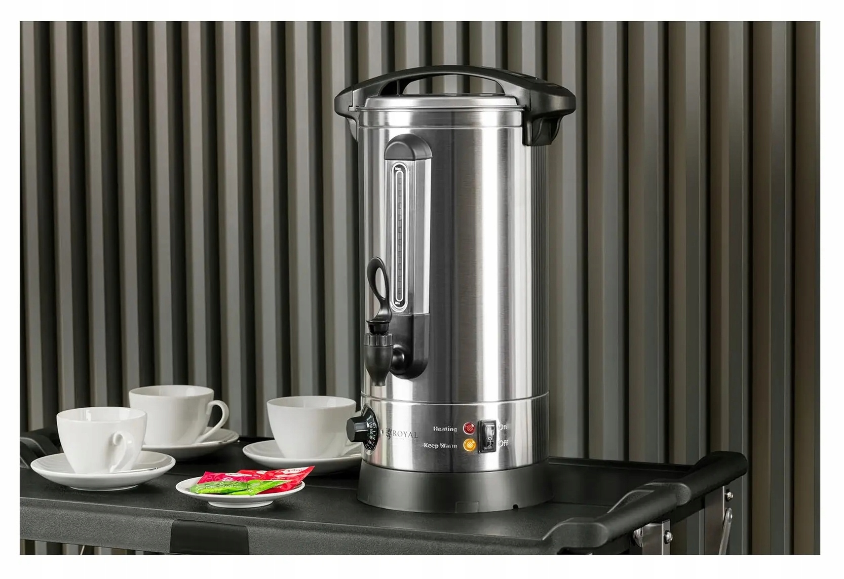 Warnik do wody dwuściankowy 8,7l 1500W Royal Catering RC-WBDW9 10011699