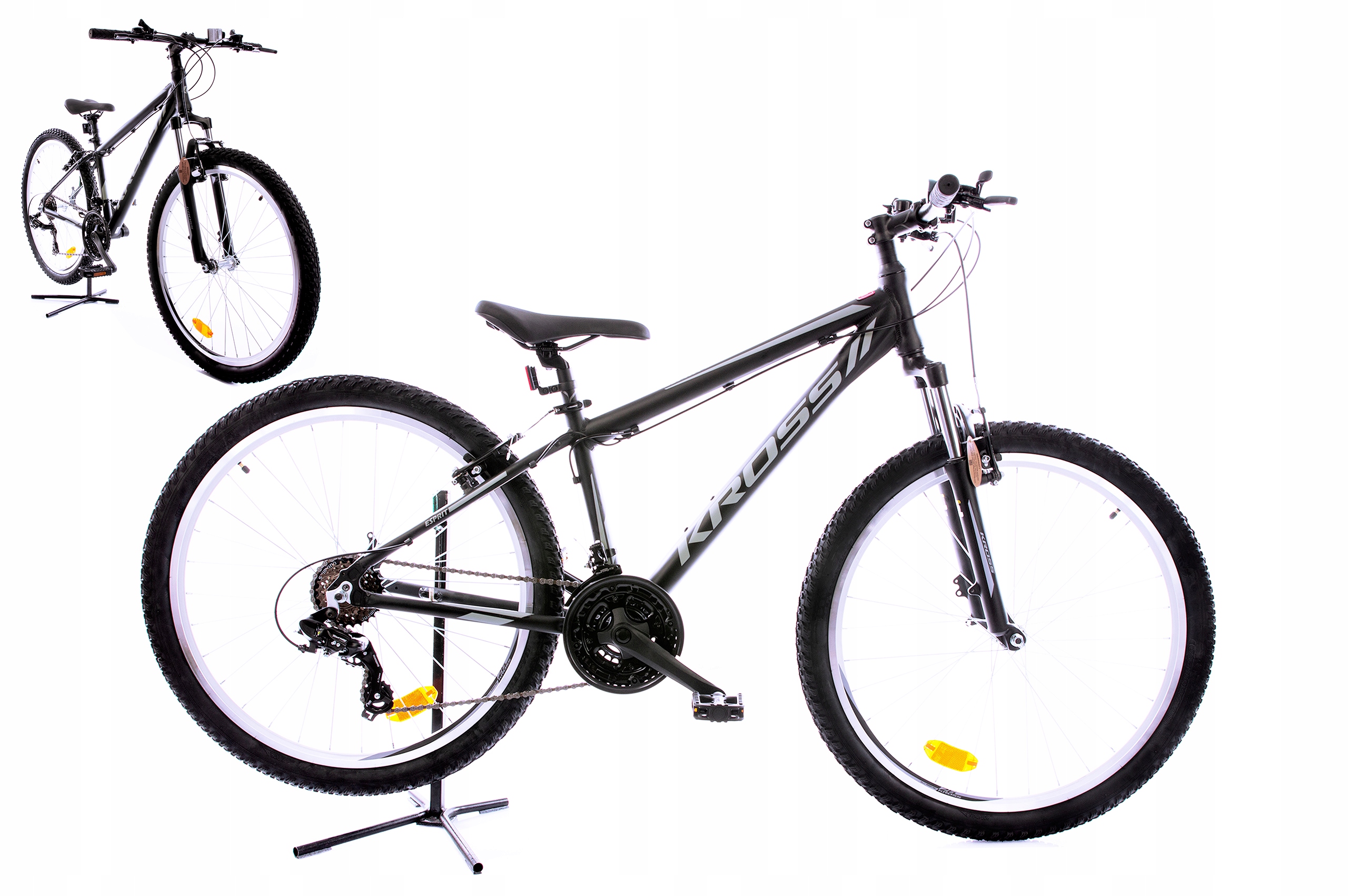 ROWER MTB 26 KROSS ESPRIT CZAGRAF M 19' 2022 KRBGZZ26X19M005016