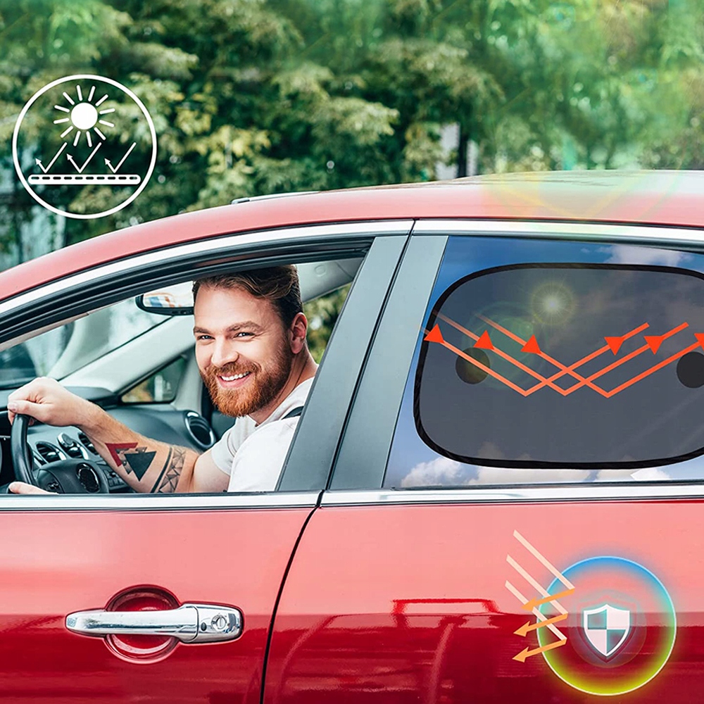 OSŁONA PRZECIWSŁONECZNA DO SAMOCHODU DZIECI OCHRONA PRZED UV Z PRZYSSAWKAMI Producent części Inny