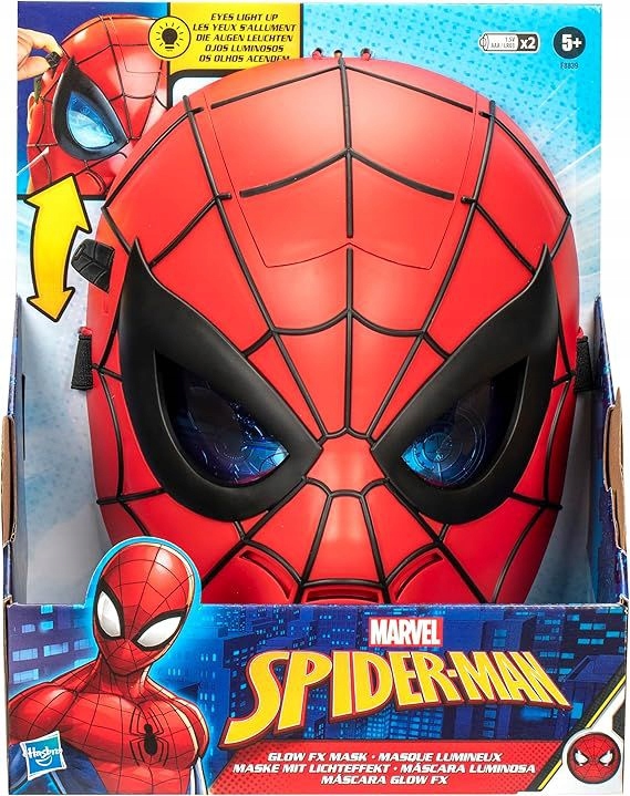 Marvel Spiderman Glow Mask