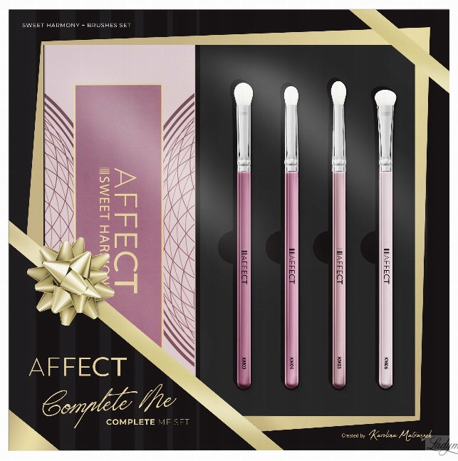 Affect Complete Me Dárková Sada paleta Sweet Harmony štětce 4 ks