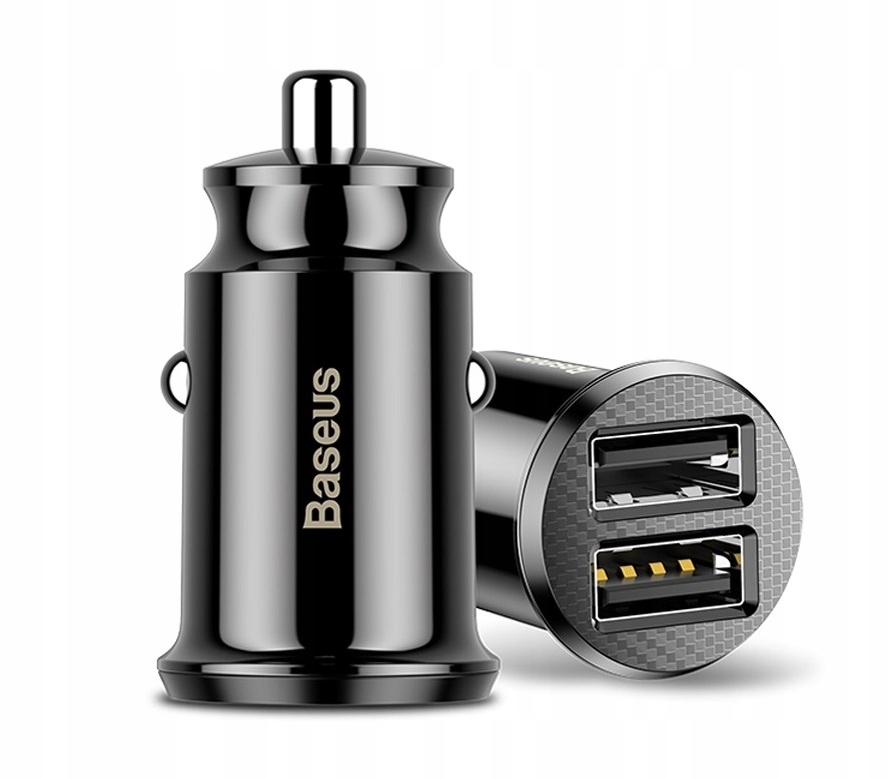 BASEUS mini ŁADOWARKA SAMOCHODOWA 3,1 A DUAL /33