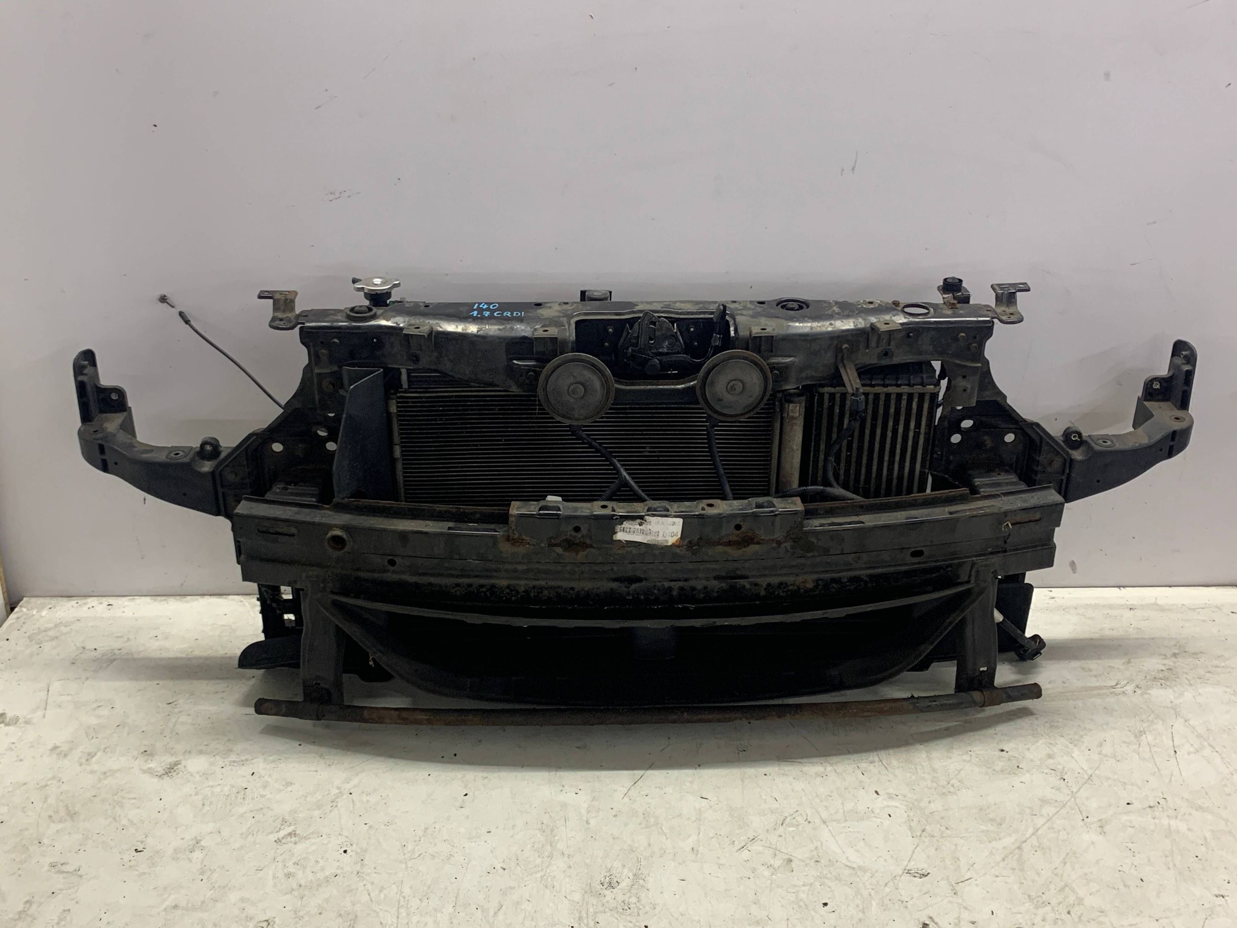 front body wall front radiator fan KPL HYUNDAI I40 (2011-2014)1.7 CRDI