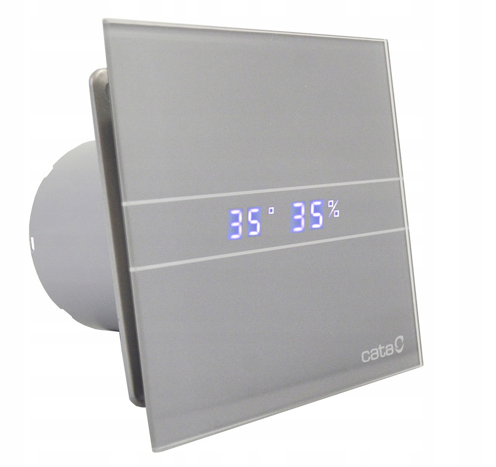 

Wentylator łazienkowy E-100 Gsth Cata Higro Silver