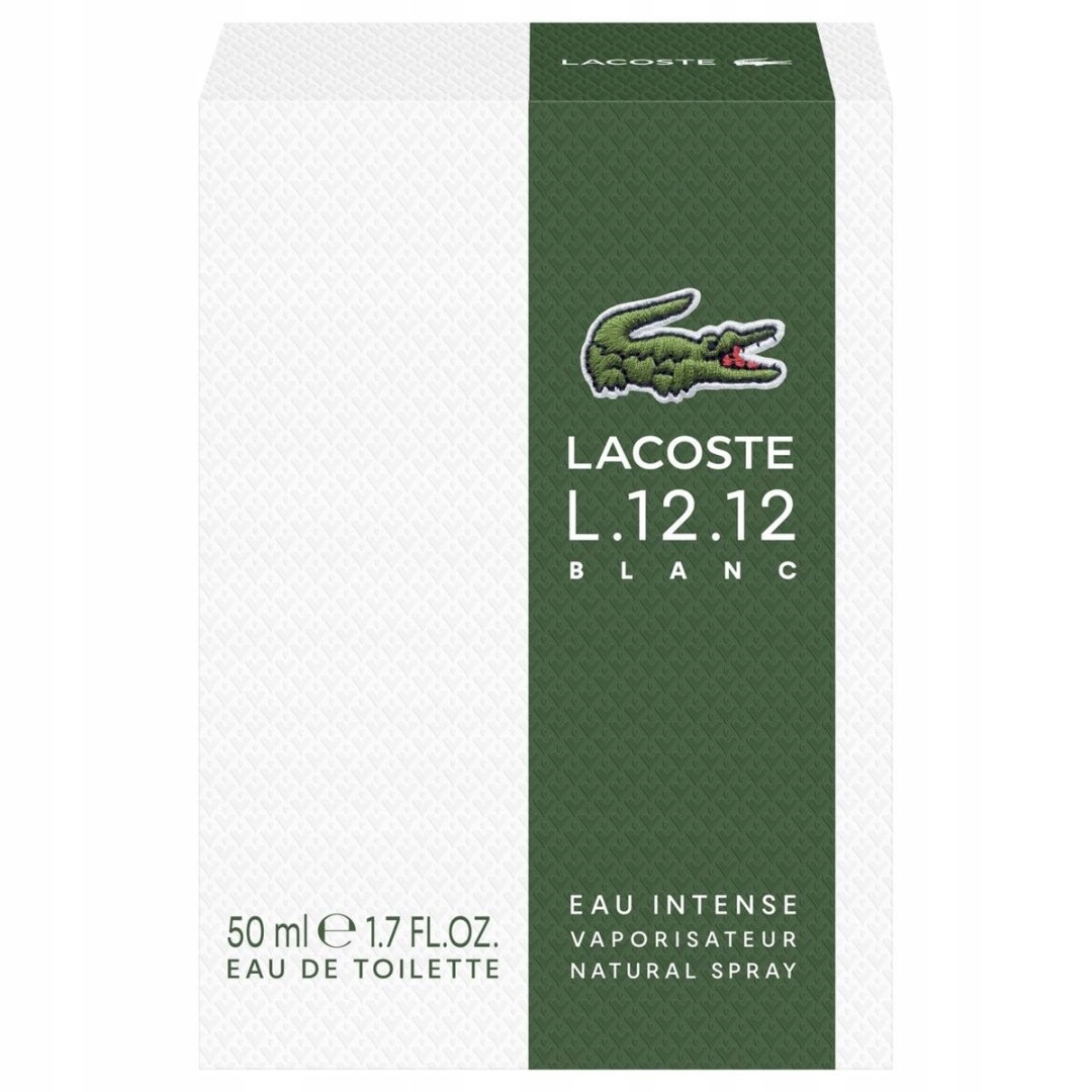 Parfém Lacoste L.12.12 Blanc Eau Intense Edt 50 ml
