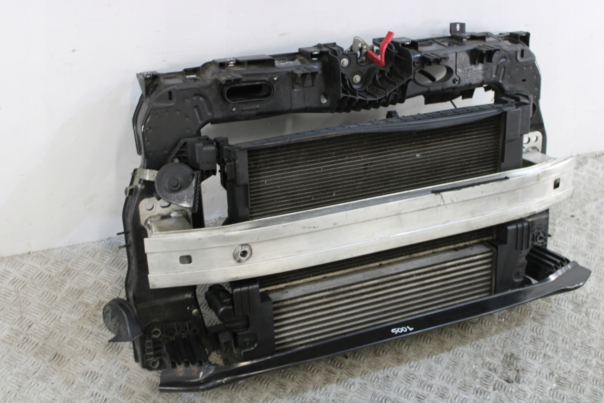 support panel for radiators front pillar radiator FIAT 500L 500 L 1,6 M-JET