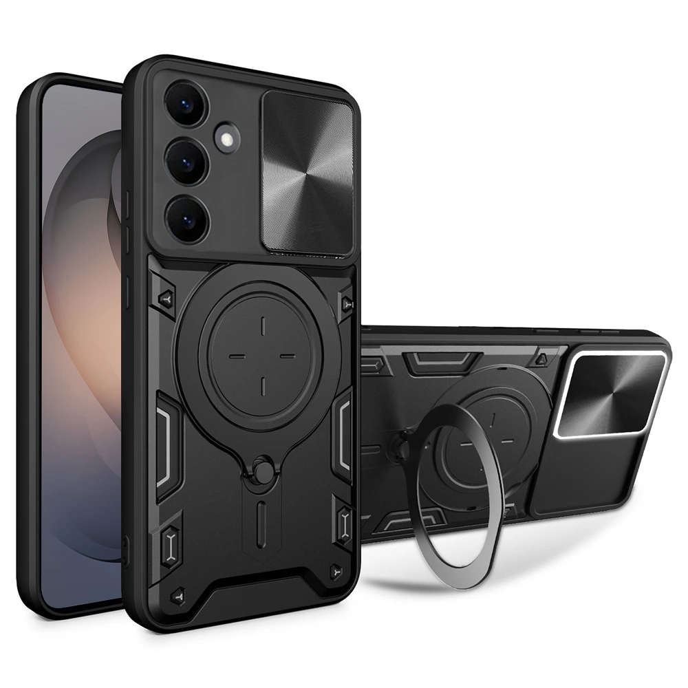 Techsuit etui CamGuard Pro z osłoną aparatu do Samsung Galaxy S26 czarne