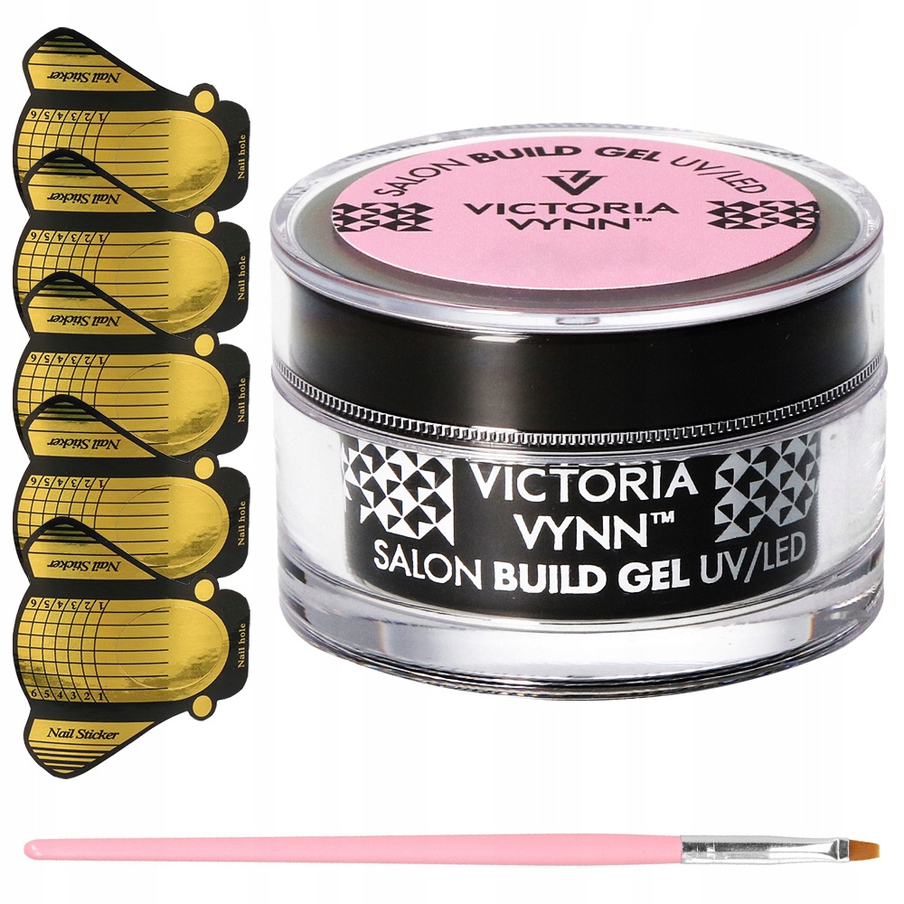 Victoria Vynn Build Gel 50ml MIX + шаблони 50шт