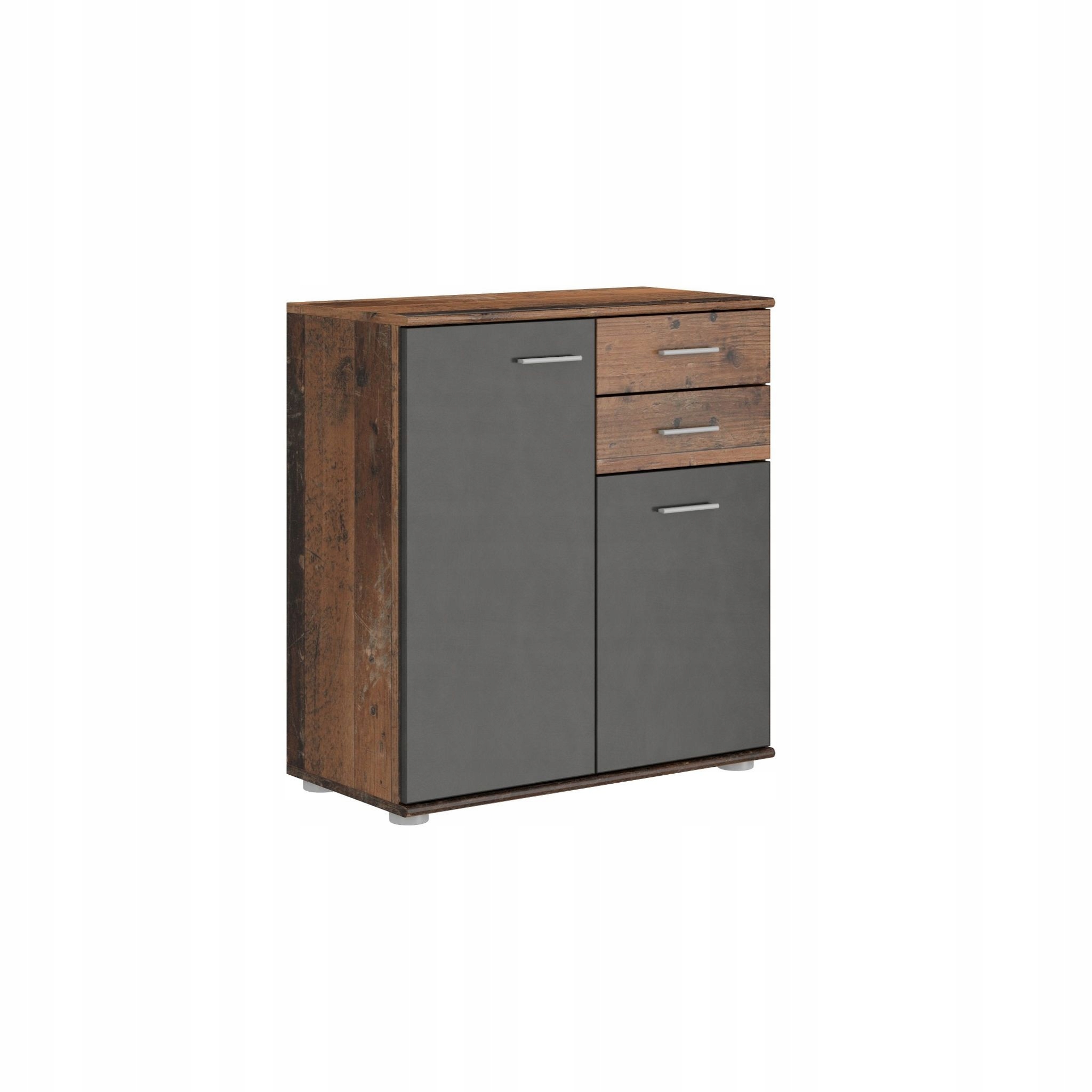 Komoda Michele 71 cm do obývacího pokoje Ložnice 2 zásuvky 2 Dvířka