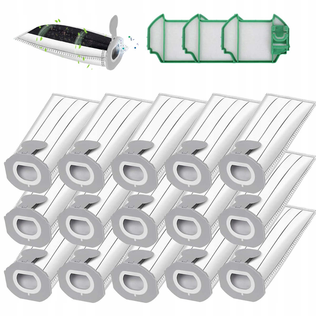 15szt. Do Worki FP7 Vorwerk Kobold VK7