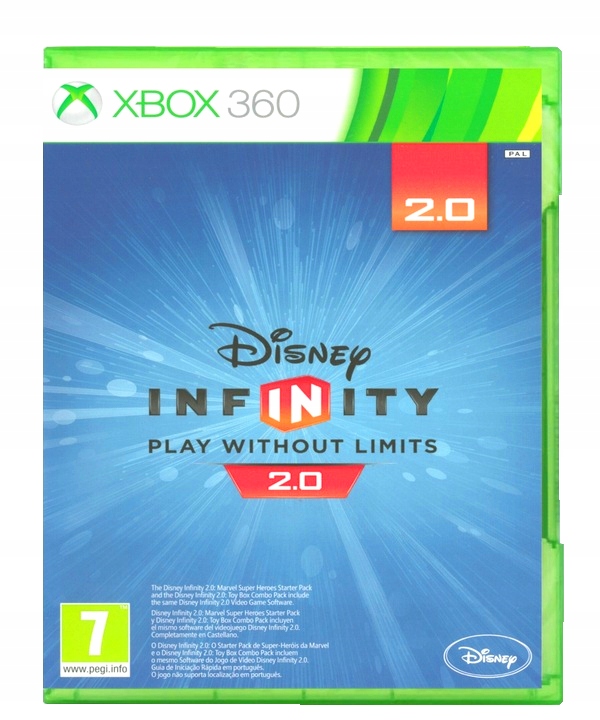 DISNEY INFINITY 2.0 MARVEL XBOX 360 GRA PŁYTA X360