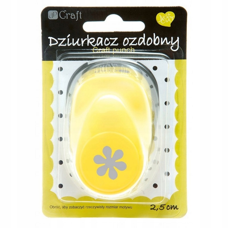Dziurkacz ozdobny do papieru 2,5cm KWIAT dpCraft JCDZ-110-222