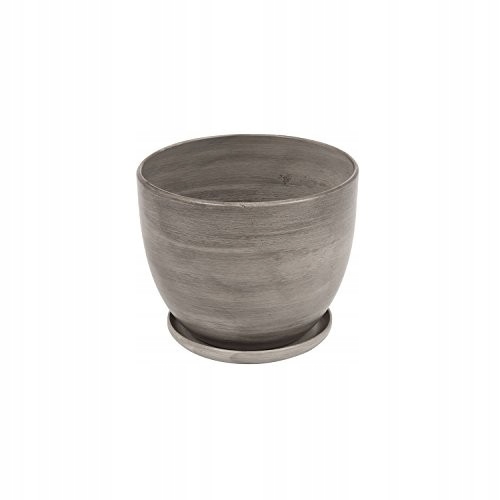 Kvetináč, črepník - DONICZKA CERAMICZNA BARYŁKA 1 Beton 13x10 cm