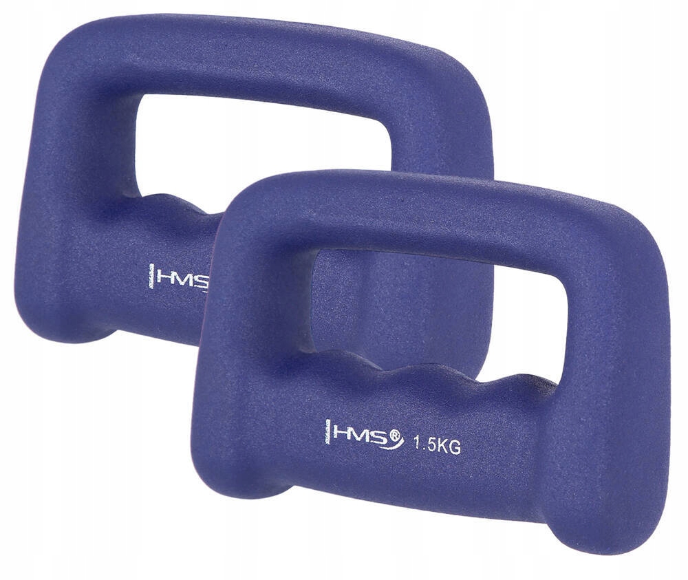 HMS Hantle Ciężarki Hantelki Kastety Do Ćwiczeń Fitness 2x1,5 kg