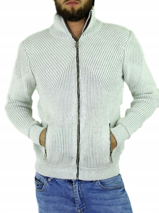 SWETER MĘSKI ROZSUWANY