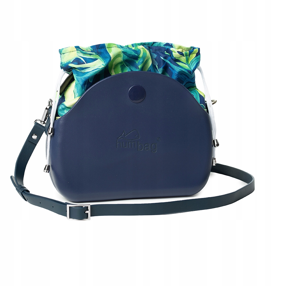 Humbag Obag Praktický Nákrčník Navi Blue Monstera