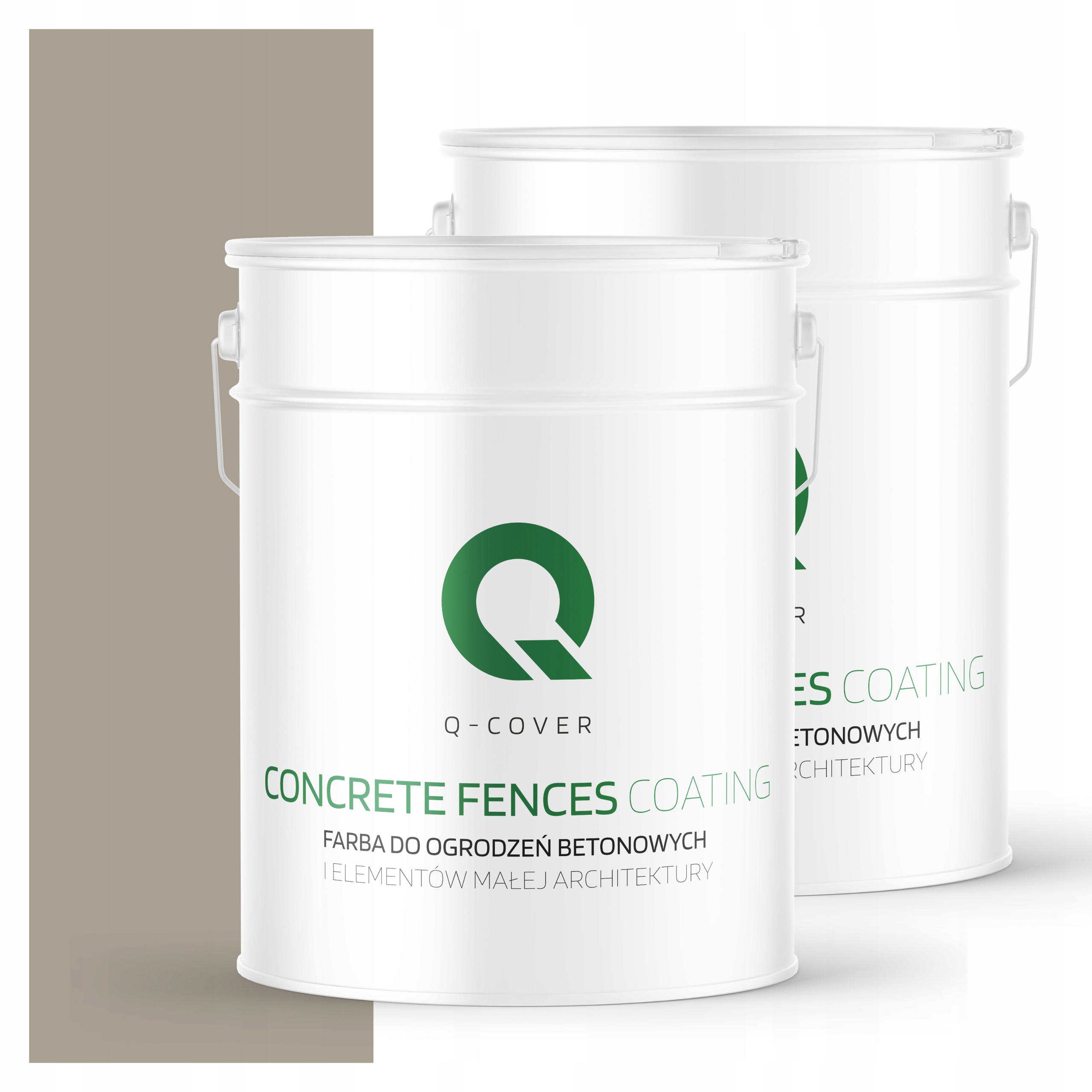 Farba Na Maľovanie Plotov A Betónových Kvetináčov Farba Šedá Teplá 10 L