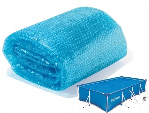 Krycí Plachta Je Vhodný Do Bazénu Bestway 259x170 Solární Panel Teplá Voda