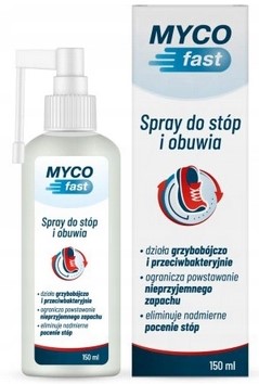 

MYCOfast spray do stóp i obuwia 150 ml