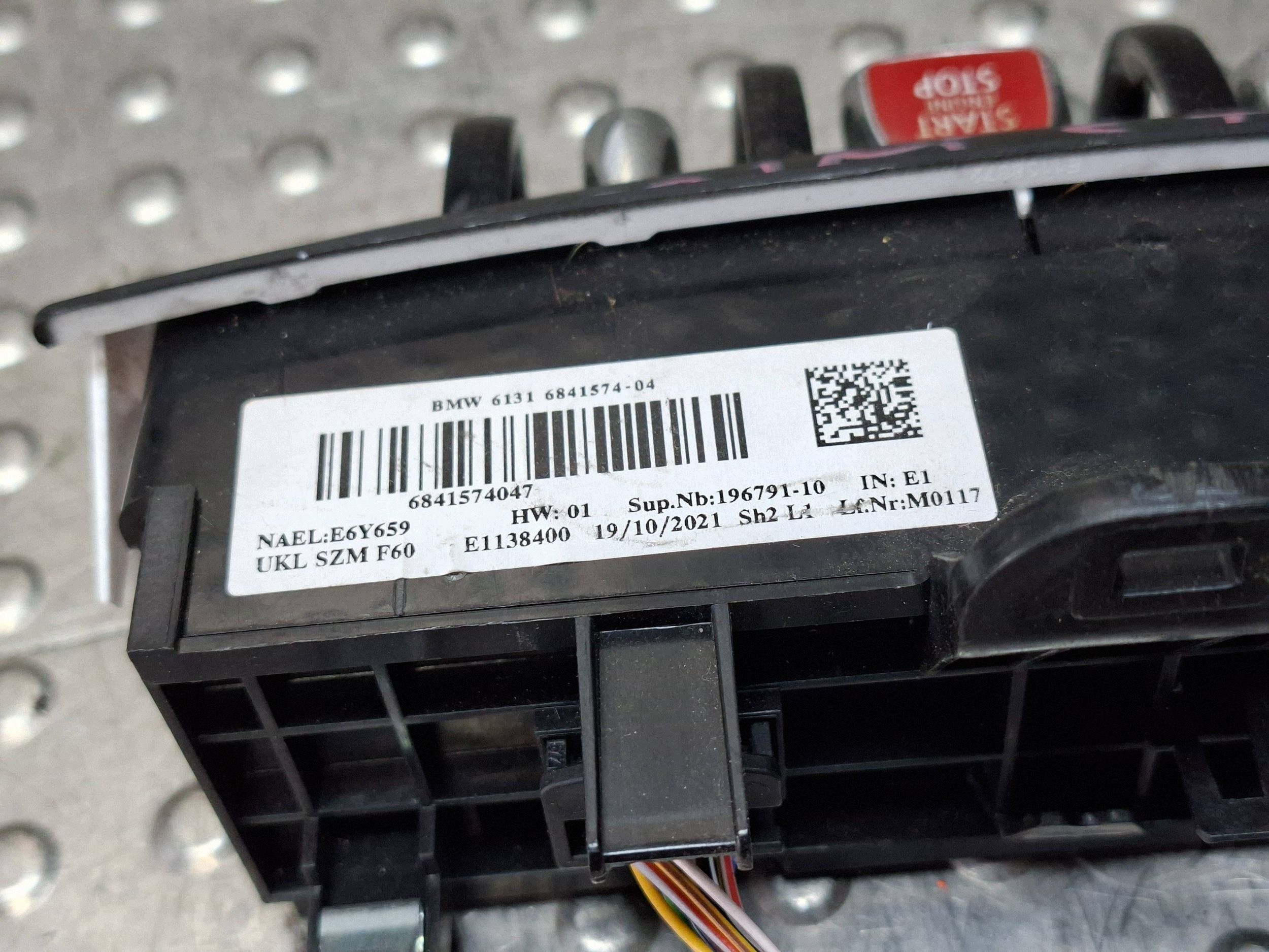 PANEL controls MINI COOPER COUNTRYMAN F60 16- 6841574