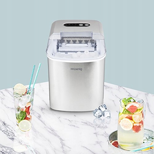 Kostkarka do lodu H.Koenig KB14 srebrna Model KB14