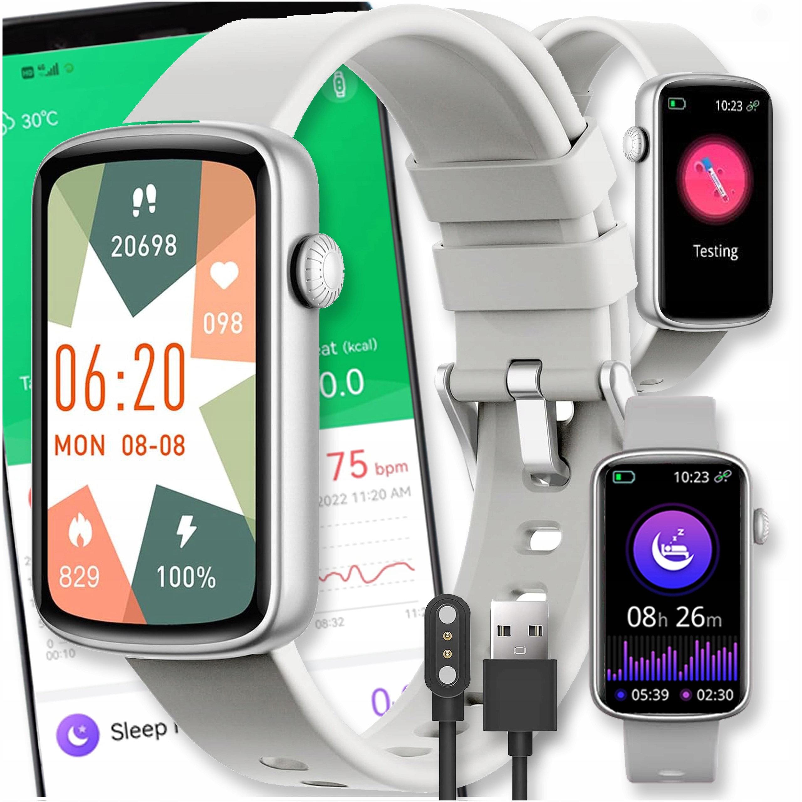 Smartwatch Zegarek Watch Menu Pl Smart Ultra Smartband Damski Opaska Band