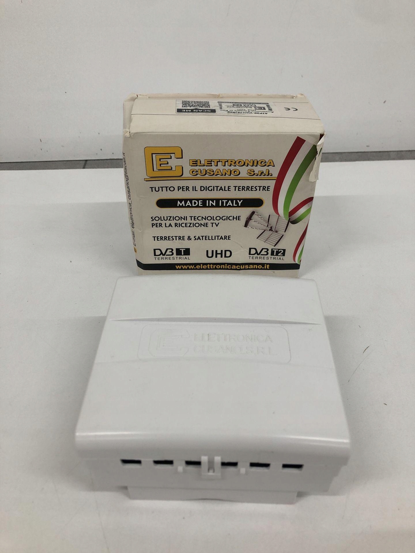 ELETTRONICA CUSANO WZMACNIACZ ANTENOWY TV Z FILTREM LTE/4G Marka Inna