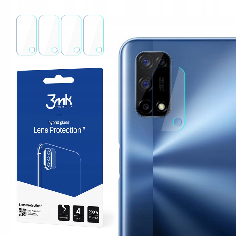 

Szkło hybrydowe na aparat do Realme 7 5G 3mk Lens