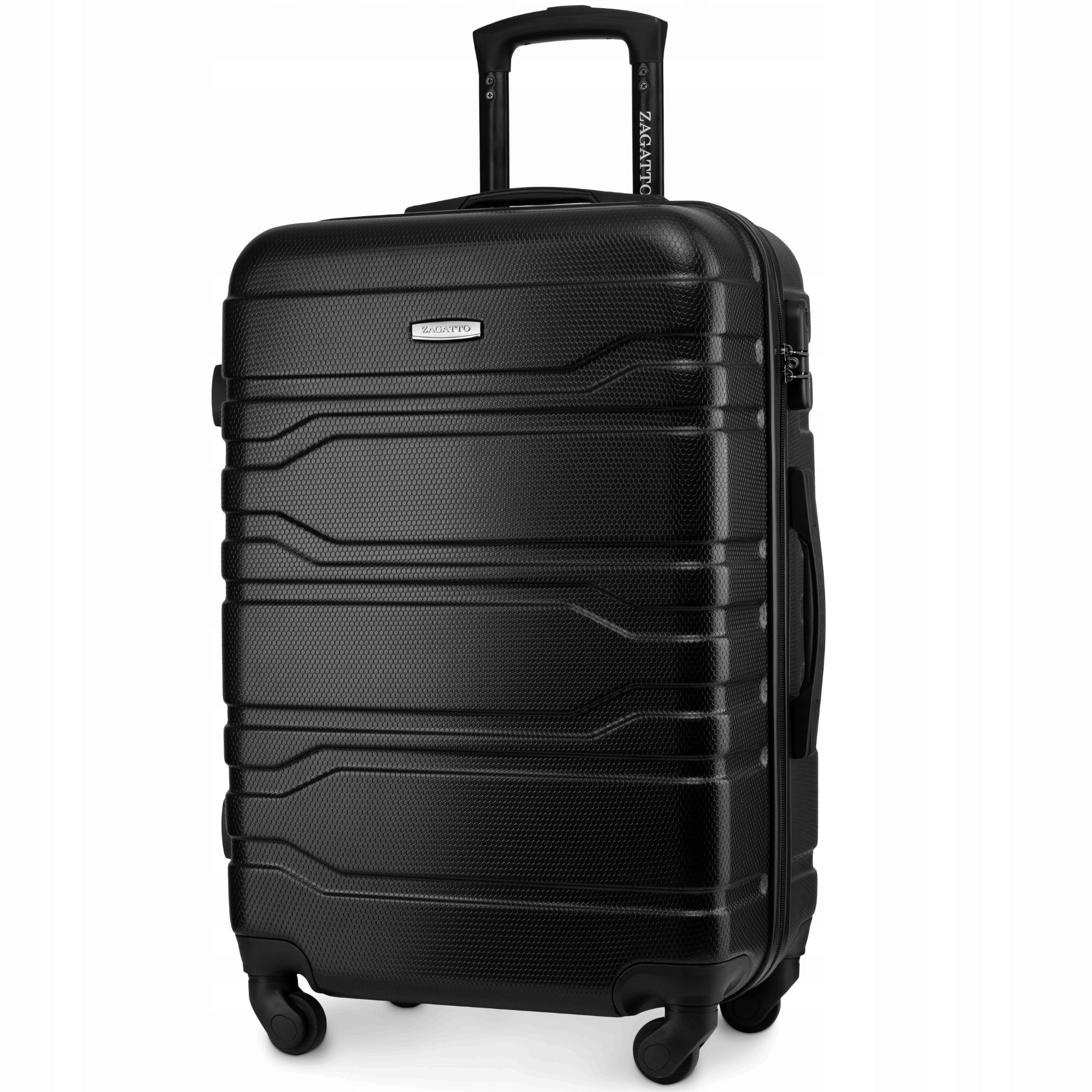 Střední cestovní kufr na kolečkách Ryanair, zavazadlo 60L, tvrdý, značky Zagatto